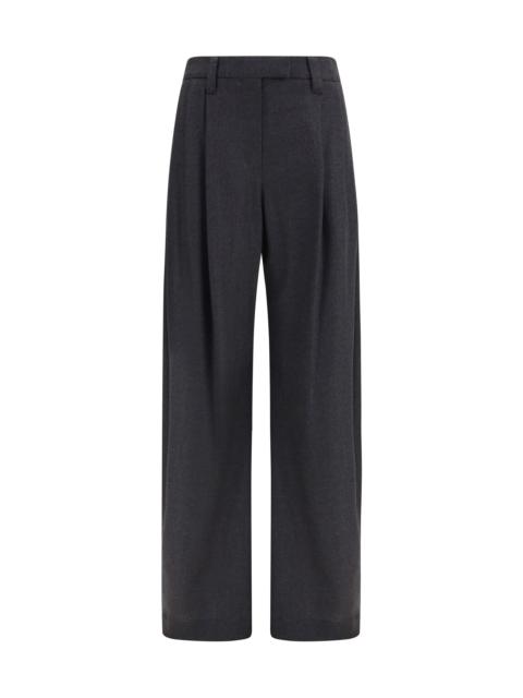Brunello Cucinelli Brunello Cucinelli Tailored Virgin Wool Pants Antracite