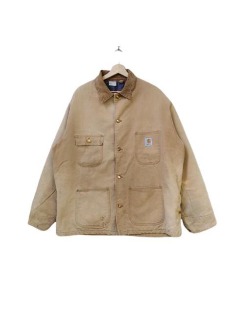 Carhartt Very Sick!!Vintage Carhartt Tan Blanket-Lined Jacket