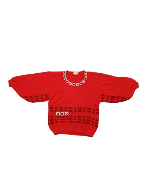 Other Designers Coloured Cable Knit Sweater - Vintage Knit jumper