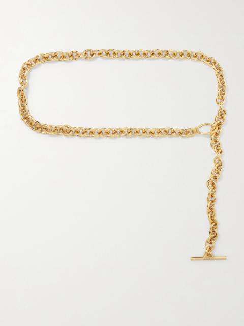 Alexander McQueen Gold-tone Chain Belt
