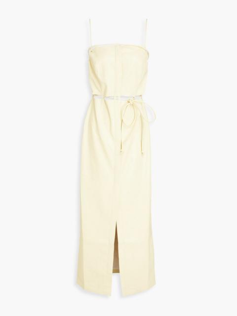 Nanushka Loula cutout OKOBOR™ midi dress