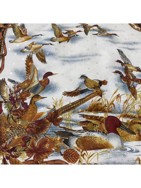 Other Designers Rare - NICE DESIGN DUCK MOTIF LUXURY SCARF (34"x34")