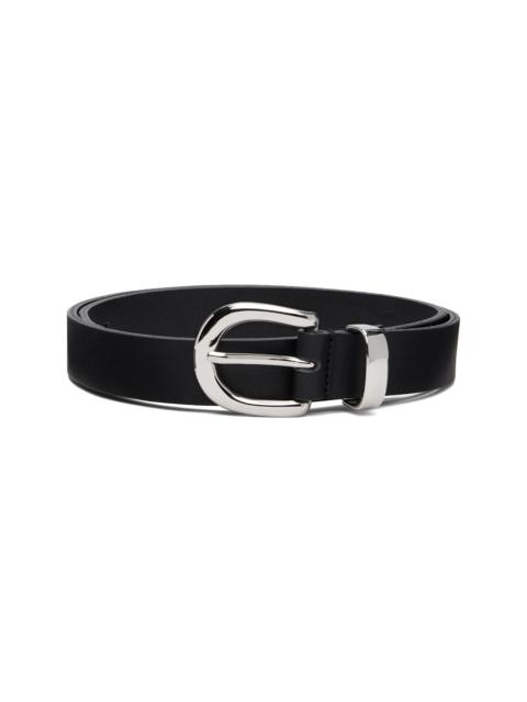 SUNFLOWER Black Simple 2.5cm Belt