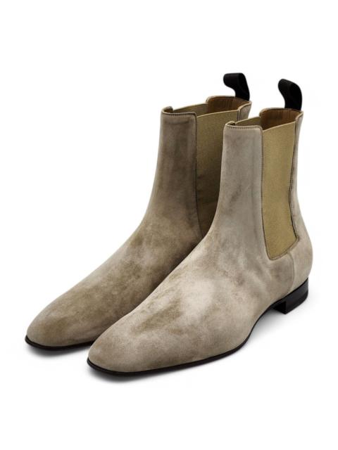 Christian Louboutin Roadie Flat Suede Boots – Beige – EU 43 / US 10 $1195