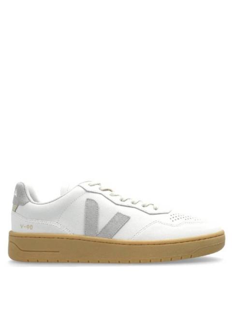 VEJA Veja V-90 Leather Low-Top Sneakers