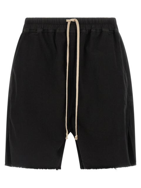 Rick Owens DRKSHDW Drkshdw Men 'Long Boxers Butt Zip' Bermuda Shorts