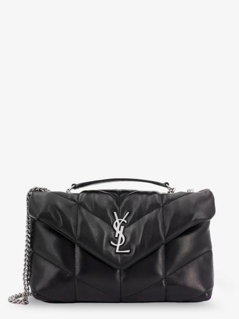 SAINT LAURENT Saint Laurent Loulou Puffer Toy Matelassé Leather Crossbody Bag