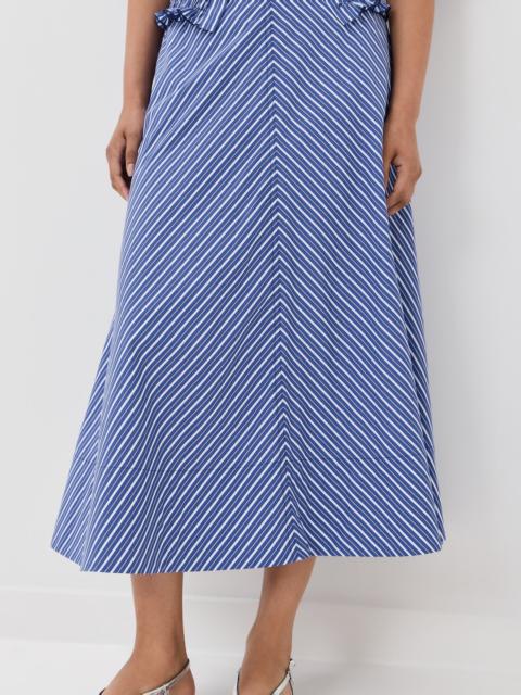 BRANDON MAXWELL The Knox Low Slung Circle Skirt