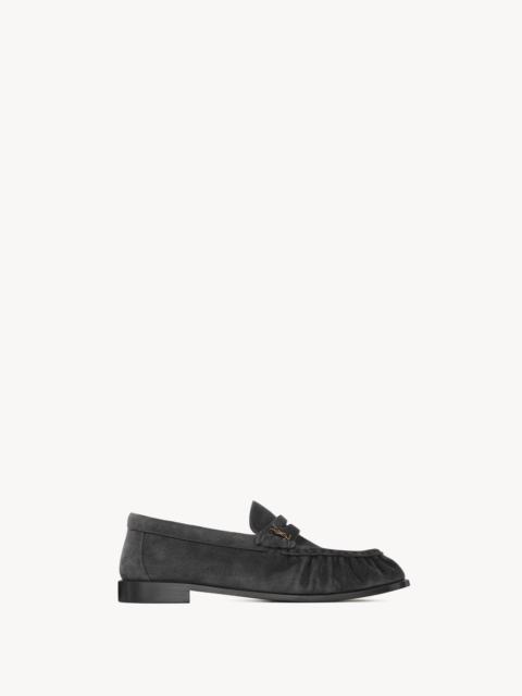 SAINT LAURENT Saint Laurent "le Loafers" Suede Loafers