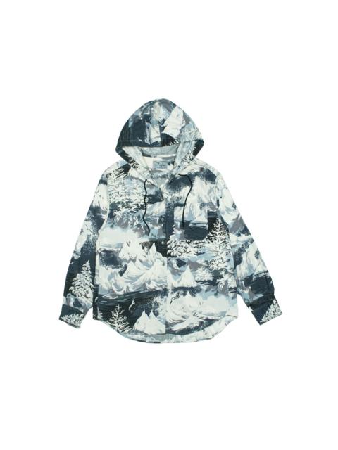 KENZO *NoTariff 90s Kenzo Printed Hooded Shirt