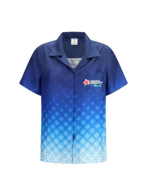 CASABLANCA Casablanca Orchid Logo Shirt
