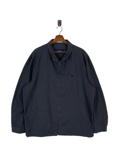 Burberry Of London Stripe Zipper Coach Jacket