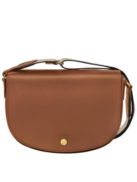 Longchamp Épure M Crossbody bag Cognac - Leather