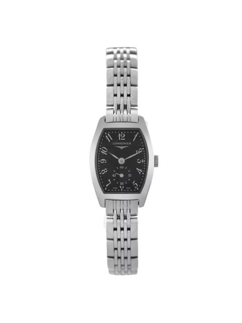 Longines Pre-owned Longines Evidenza Quartz Black Dial Ladies Watch L2.175.4.53.6