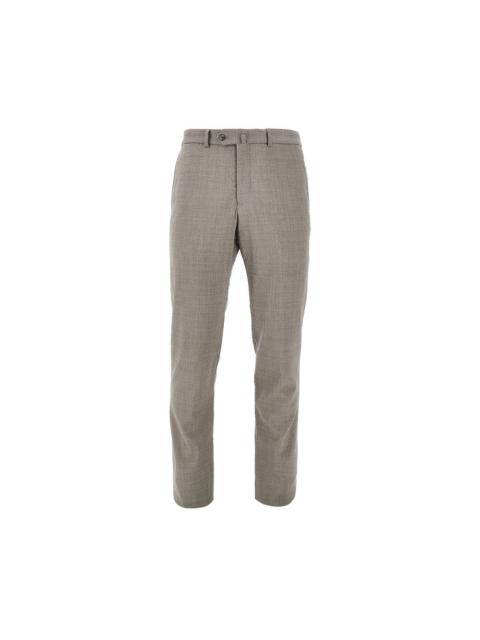 EMPORIO ARMANI TEXTURED WOOL PANTS