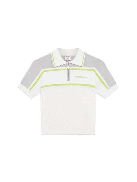 CASABLANCA Tennis Polo Shirt