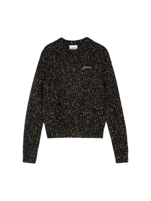 BLACK ROUND NECK SWEATER