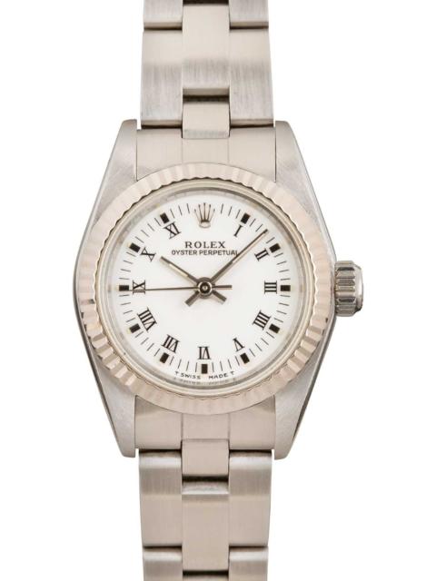 ROLEX Pre-Owned Ladies Rolex Oyster Perpetual Ref 67194