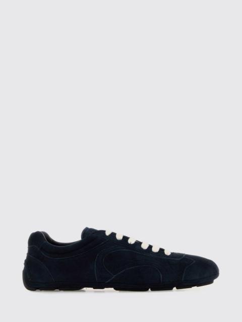 Prada Prada Women Prada Montecarlo Suede Sneakers