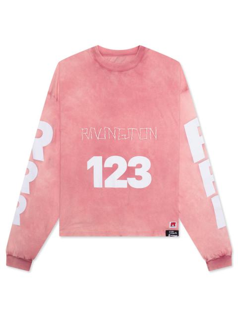 RRR123 USO 123 GARDEN L/S TEE - PINK