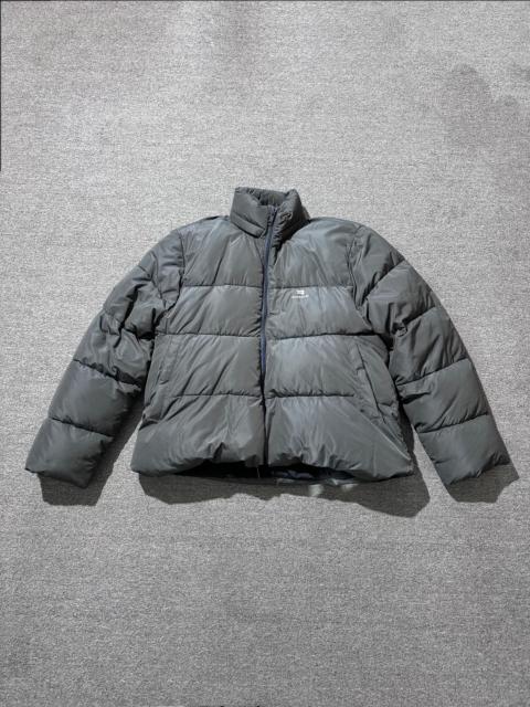 BALENCIAGA Balenciaga FW21 Alphabet Logo Print Gray Cotton Jacket