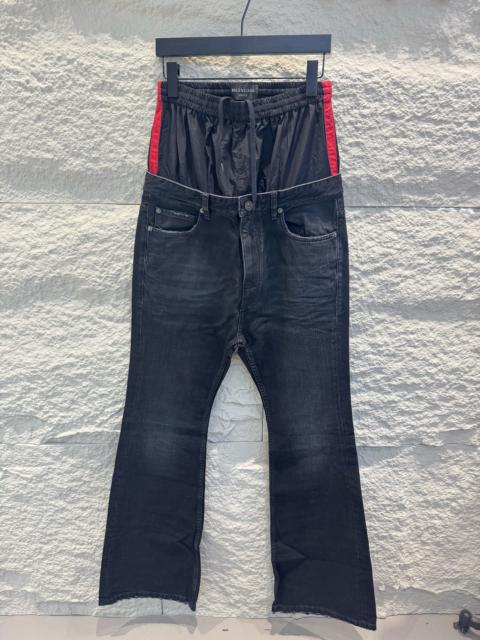 BALENCIAGA Balenciaga Double Waist Flared Jeans 25SS