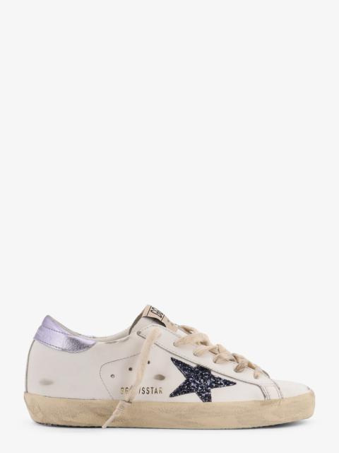 Golden Goose Deluxe Brand Women Super-Star Classic With List Low-Top Sneakers With Suede Inserts