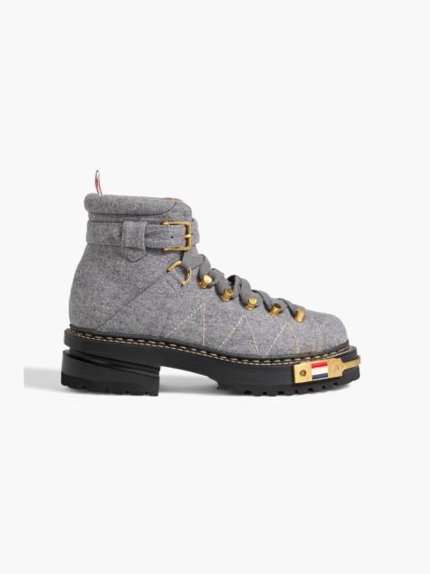 Thom Browne Tweed hiking boots