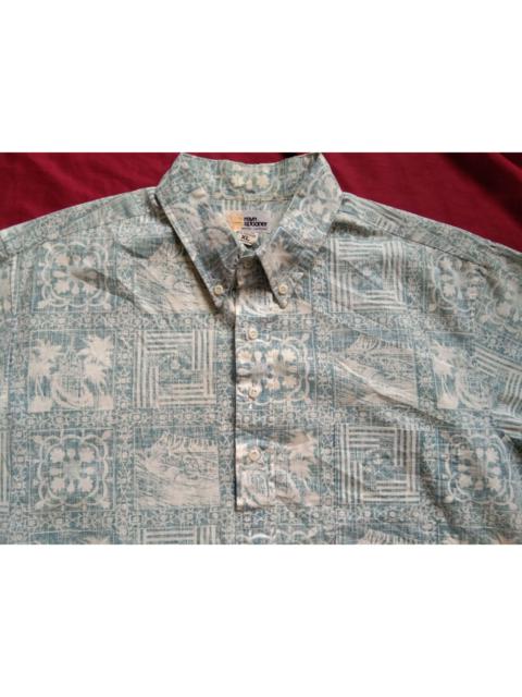 Other Designers Vintage - Vtg 80s Reyn Spooner pullover hawaii surf beach
