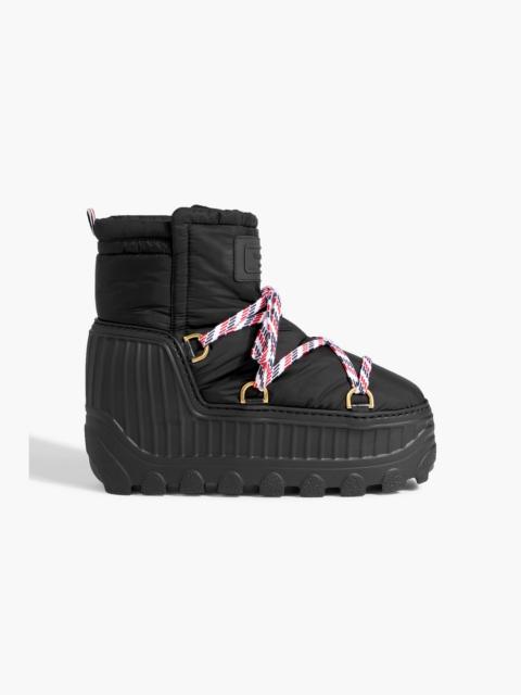 Thom Browne Shell platform snow boots