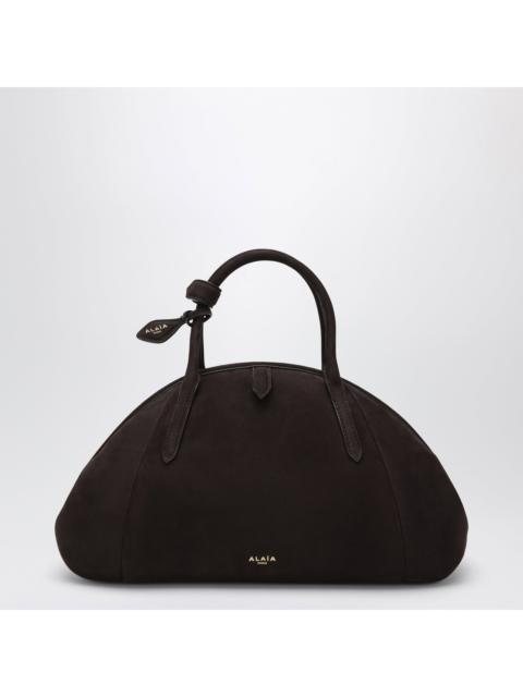 Alaïa Alaia Brown Nubuck Top-Handle Bag Women