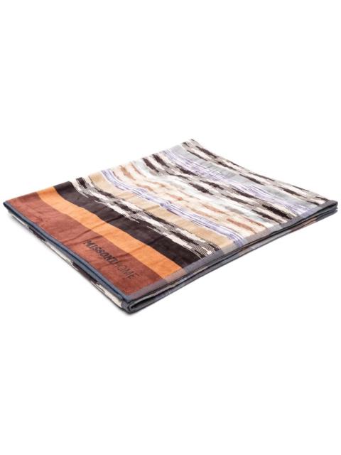 Missoni striped cotton beach towel