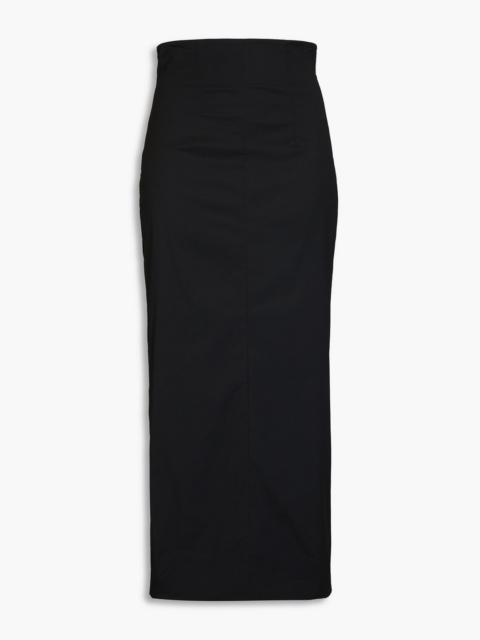 Other Designers Crepe midi skirt