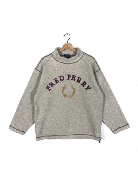Other Designers Vintage Fred Perry Big Logo Embroidery Fleece