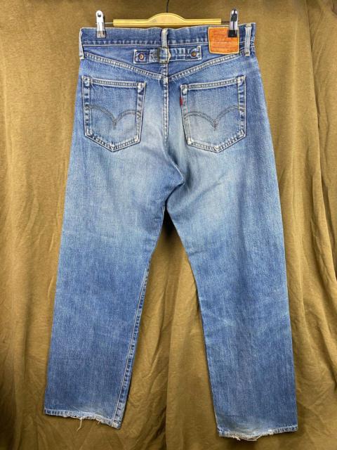 Other Designers RARE VINTAGE LEVIS 702 BUCKLE BACK SELVAGE DISTRESSED DENIM
