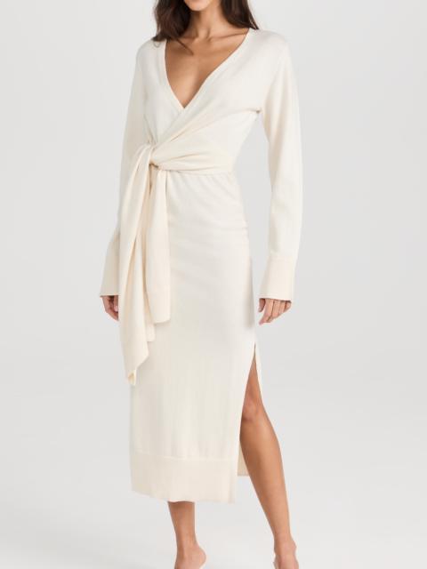 SIMKHAI Skyla Wrap Dress