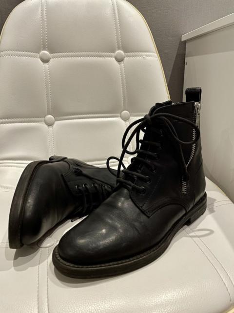 SAINT LAURENT Saint Laurent Paris Double Zip Ranger Combat Boot Size 37