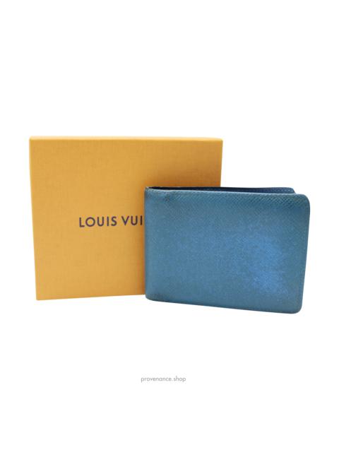 Louis Vuitton Multiple Wallet - Blue Taiga Leather