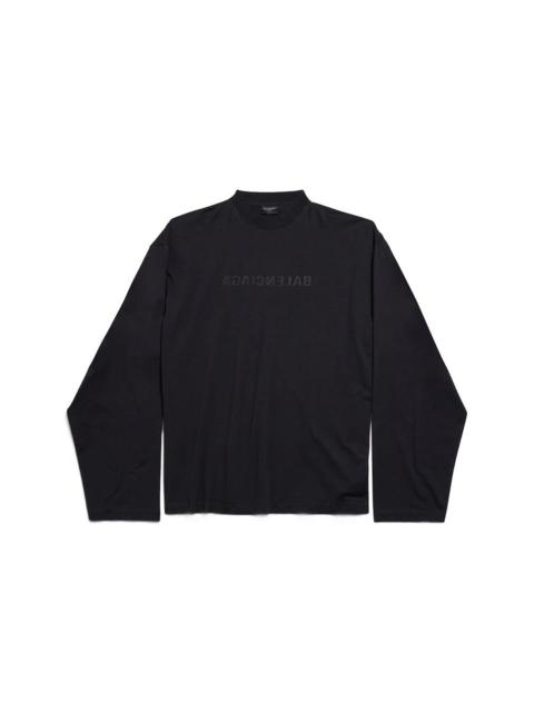 Balenciaga Mirror Logo Oversized Sweatshirt