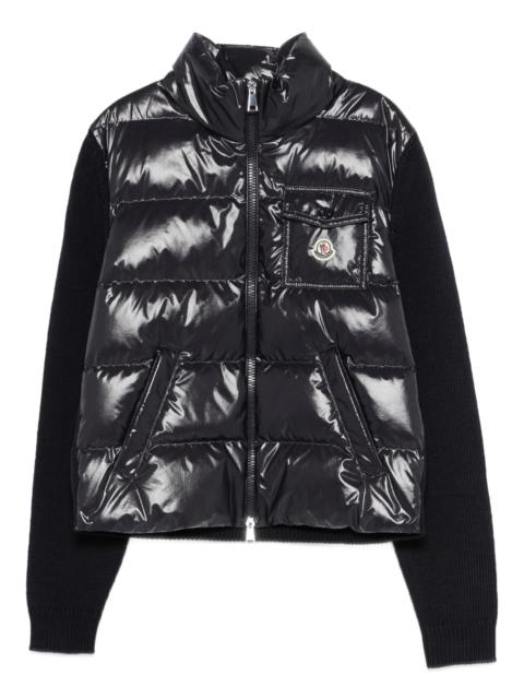 Moncler Moncler Padded Knitted-panels Jacket