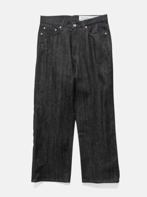 NEIGHBORHOOD Rigid Denim DP Wide Pants Black