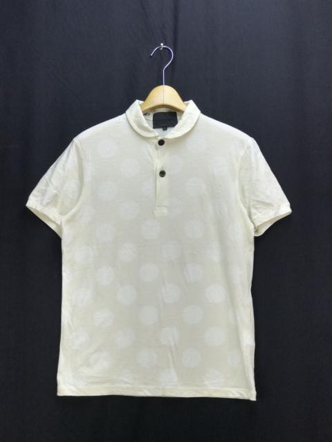 Other Designers Archival Clothing - NORIKOIKE POLKADOT DESIGN POLO SHIRT