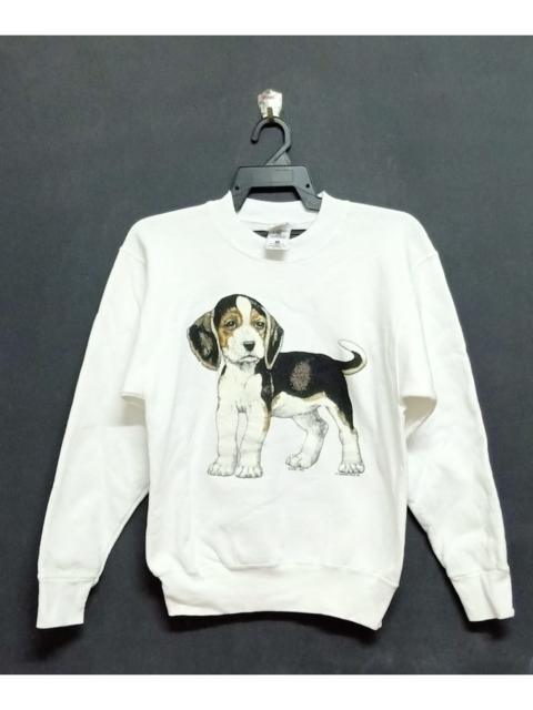 Other Designers Animal Tee - Big Print Puppy Pullover