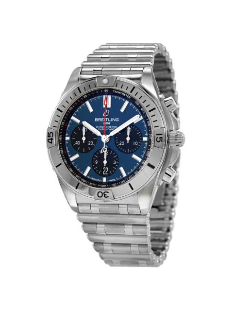 BREITLING Breitling Chronomat B01 42 Chronograph Automatic Blue Dial Men's Watch AB0134101C1A1