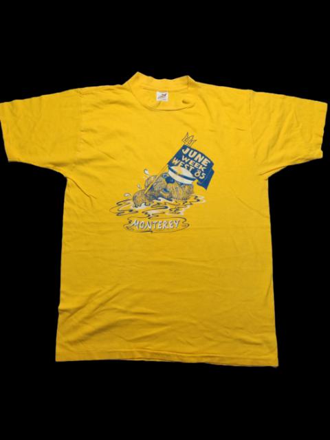 Other Designers Vintage - Vintage 80s Bantam June Week West Monterey Event Tee