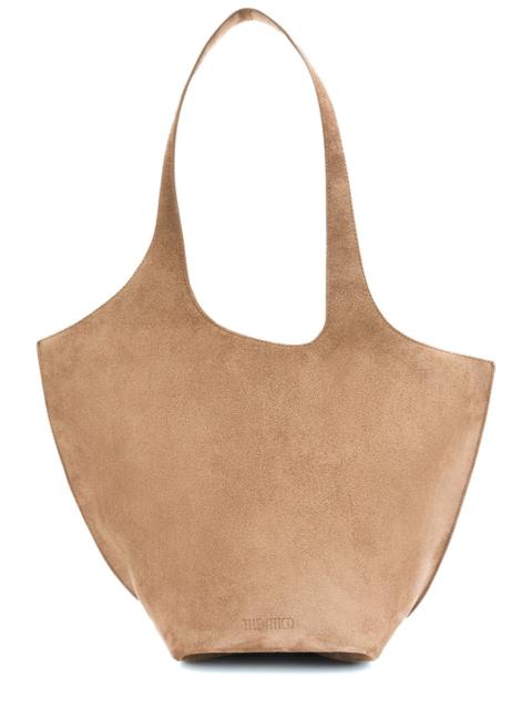 THE ATTICO "LA SCOOP" LEATHER BAG