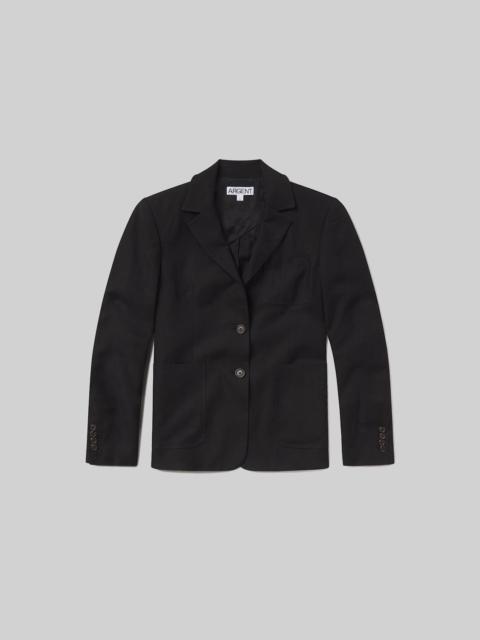 Citizens of Humanity Unlined Weekend Blazer Linen Twill
In Black