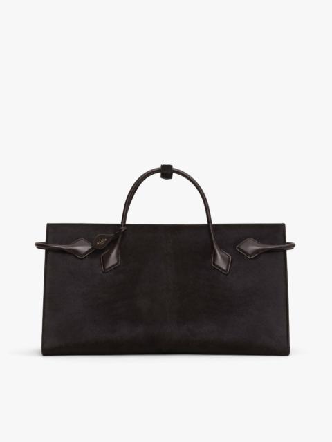Alaïa LE TECKEL TOTE BAG IN HAIRCALF LEATHER