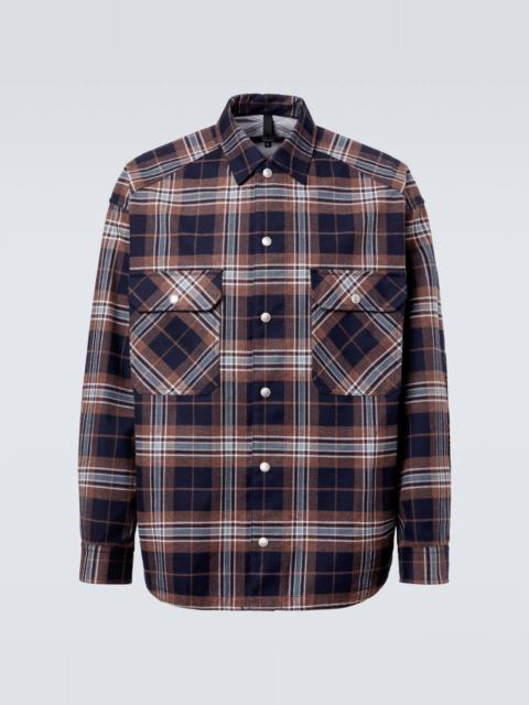 Comme des Garçons Homme Plaid cotton overshirt
