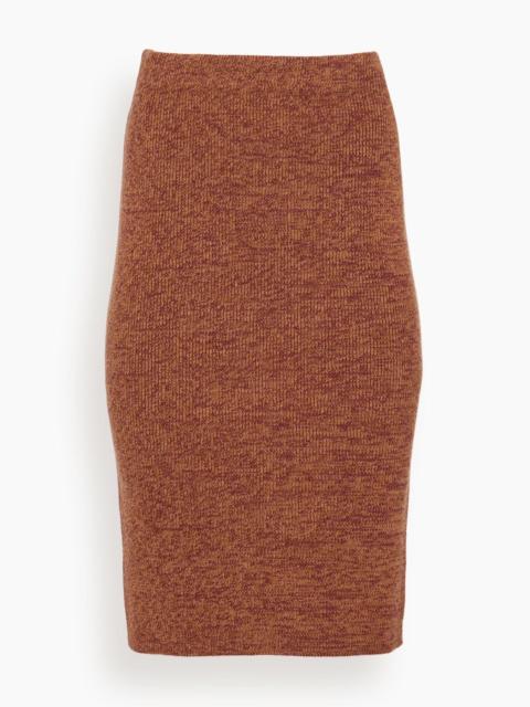 Vanessa Bruno Fausta Skirt in Noisette